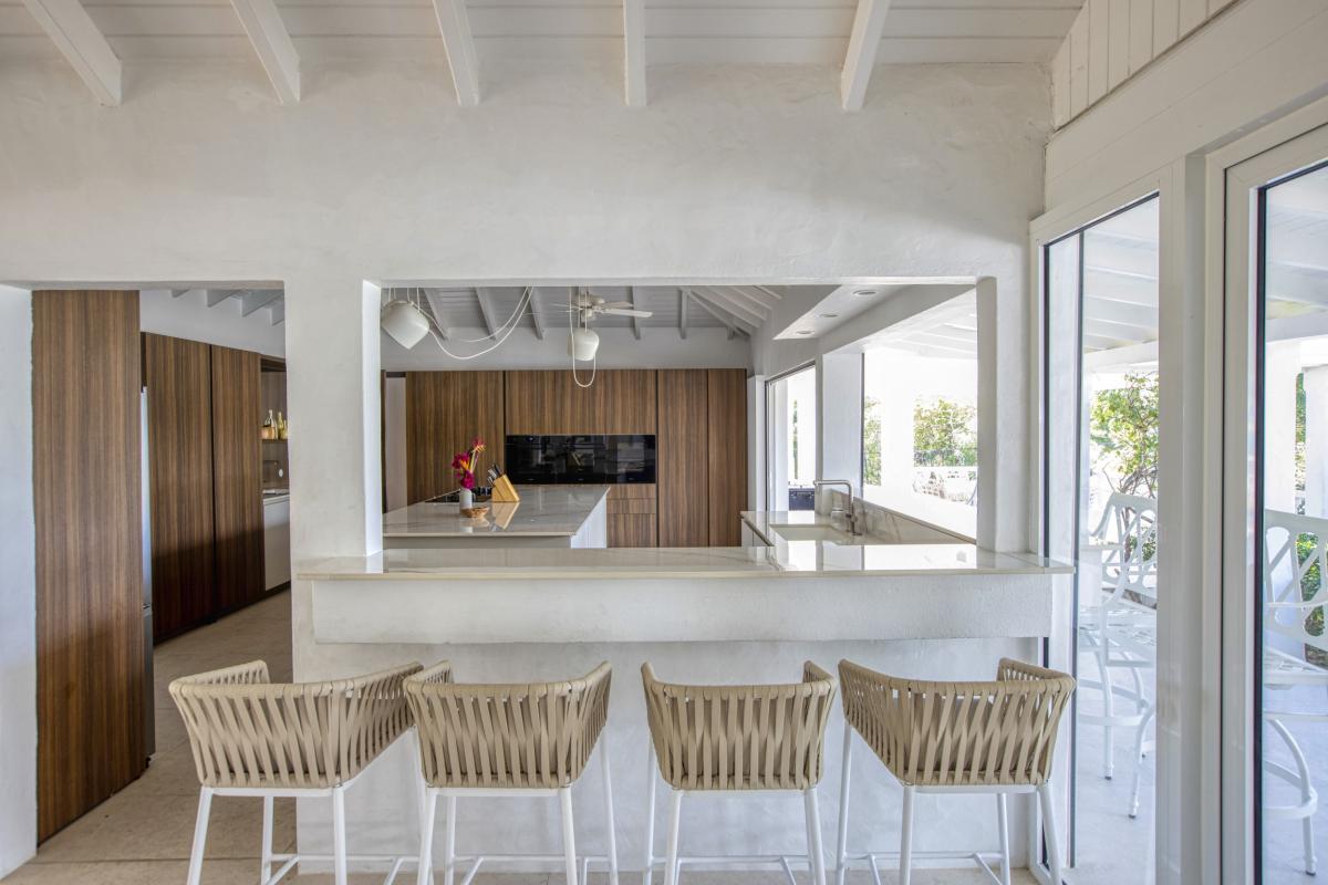 12 Location villa Terres Basses Saint Martin_cuisine